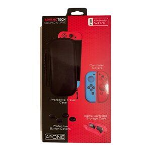 Nintendo Switch Gaming Carrying Case NWT ADVANCTECH Designed to Game 4 i…